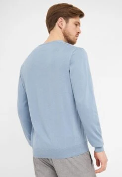 Clipper Napoli - Trui - Faded Denim -Herenmode d3b51a3946eb4f08ad018cfeeeeecfa0