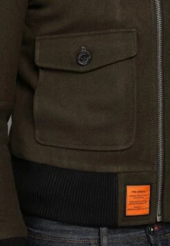 Aviator - Jas - Khaki -Herenmode d70481e1d8fb4b0cbee835ac0ec44273