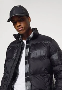 Pier One Block Puffer - Winterjas - Black -Herenmode d70552691ab94c6d85dc6ddbe3856dec