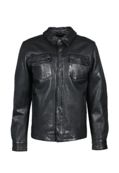 Freaky Nation Keno-Fn - Leren Jas - Black