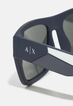 Armani Exchange Zonnebril - Matte Blue/Dark Blue Mirror Blue -Herenmode d88616901281431e971c4d1f71836f97