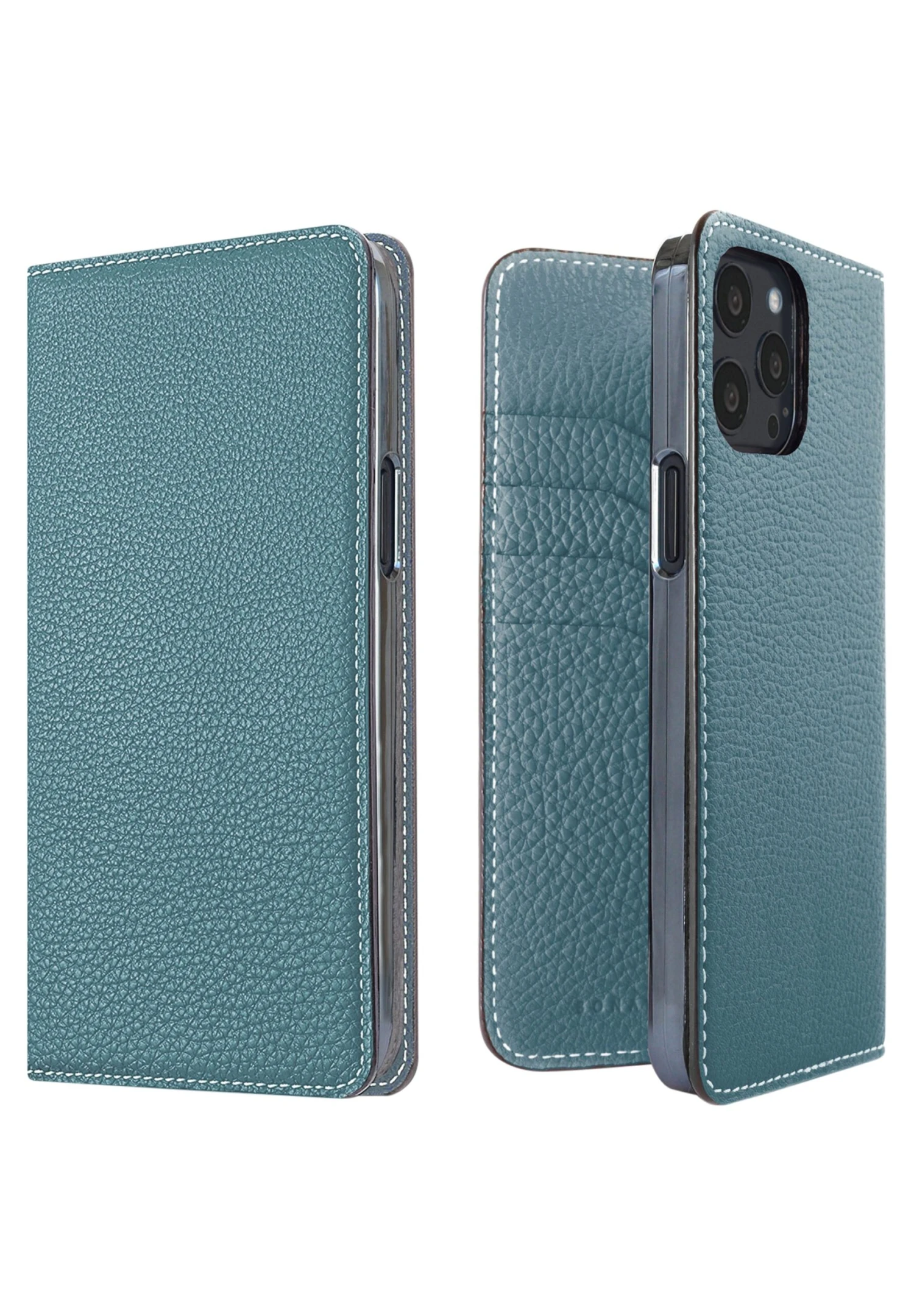 Hülle Für Iphone 13 Pro Max Mit Kartenfach - Telefoonhoesje - Cyan Blue 3 Hülle Für Iphone 13 Pro Max Mit Kartenfach - Telefoonhoesje - Cyan Blue - Afbeelding 3