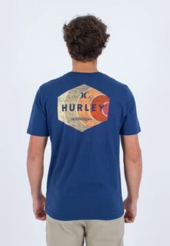 HURLEY Gnar Ss - T-Shirt Print - Abyss
