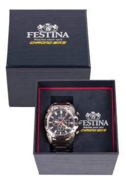 Festina Bike - Chronograaf - Silver, Dark Blue -Herenmode deab25d82d42485a900f0de7cb906d13