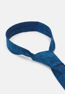 Boss Stropdas - Open Blue -Herenmode e00735d399ed4d95a08442fb954fc30b