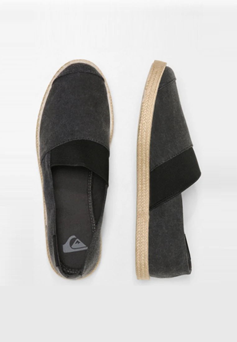 Quiksilver Espadrilles - Solid Black 2 Quiksilver Espadrilles - Solid Black - Afbeelding 2