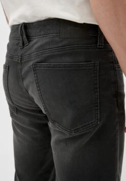S.Oliver Regular - Jeansshort - Dunkelgrau -Herenmode e0df2b2c5a2142e8814f5141275c2928