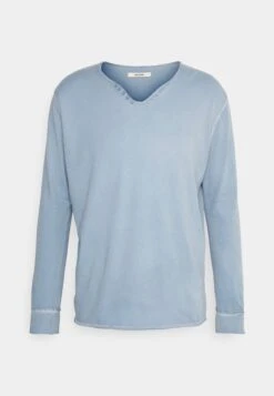 Zadig & Voltaire Monastir Voltaire - Longsleeve - Bleu Horizon -Herenmode e159aeac3f8443159619b878b48cda47