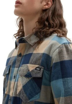 Vans Mn Box- Overhemd - Bluestone Taos Taupe -Herenmode e2163e6b590043df8d4f46825b244c6e