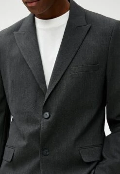 Koton Button Detailed - Blazer - Grey -Herenmode e2539d8f58c9460db7c94a3881a58671