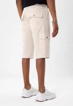 Jeansshort - Beige -Herenmode e5f9077795344dc5b1f44712fb7f4a5b