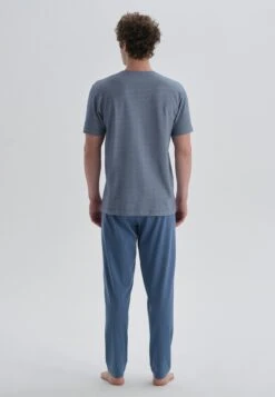 Pyjama - Indigo -Herenmode e71c91338b324d6f8e902eaf390a9476