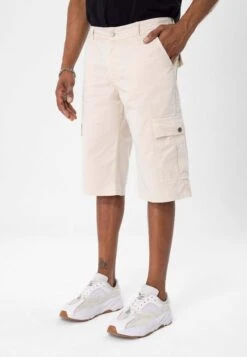 Jeansshort - Beige -Herenmode e81082e25c3447689bd5696fd42b49ee