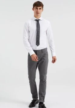 WE FASHION Dessin - Stropdas - Black