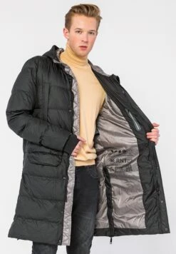 Parka - Schwarz 9 Parka - Schwarz -Herenmode ea8e811e81ff4e18ba0eba5e3da2ec31