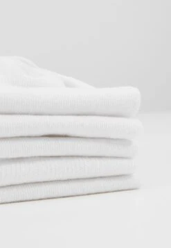 Pier One 5 Pack - Enkelsokken - White -Herenmode eb1c47001f2e4203a93b3dbe4dab6789