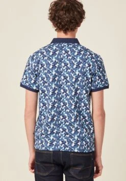 Mit Kurzen Ärmeln - Poloshirt - Bleu -Herenmode eb86bddfb26e4e71821cf75a9ff2852d