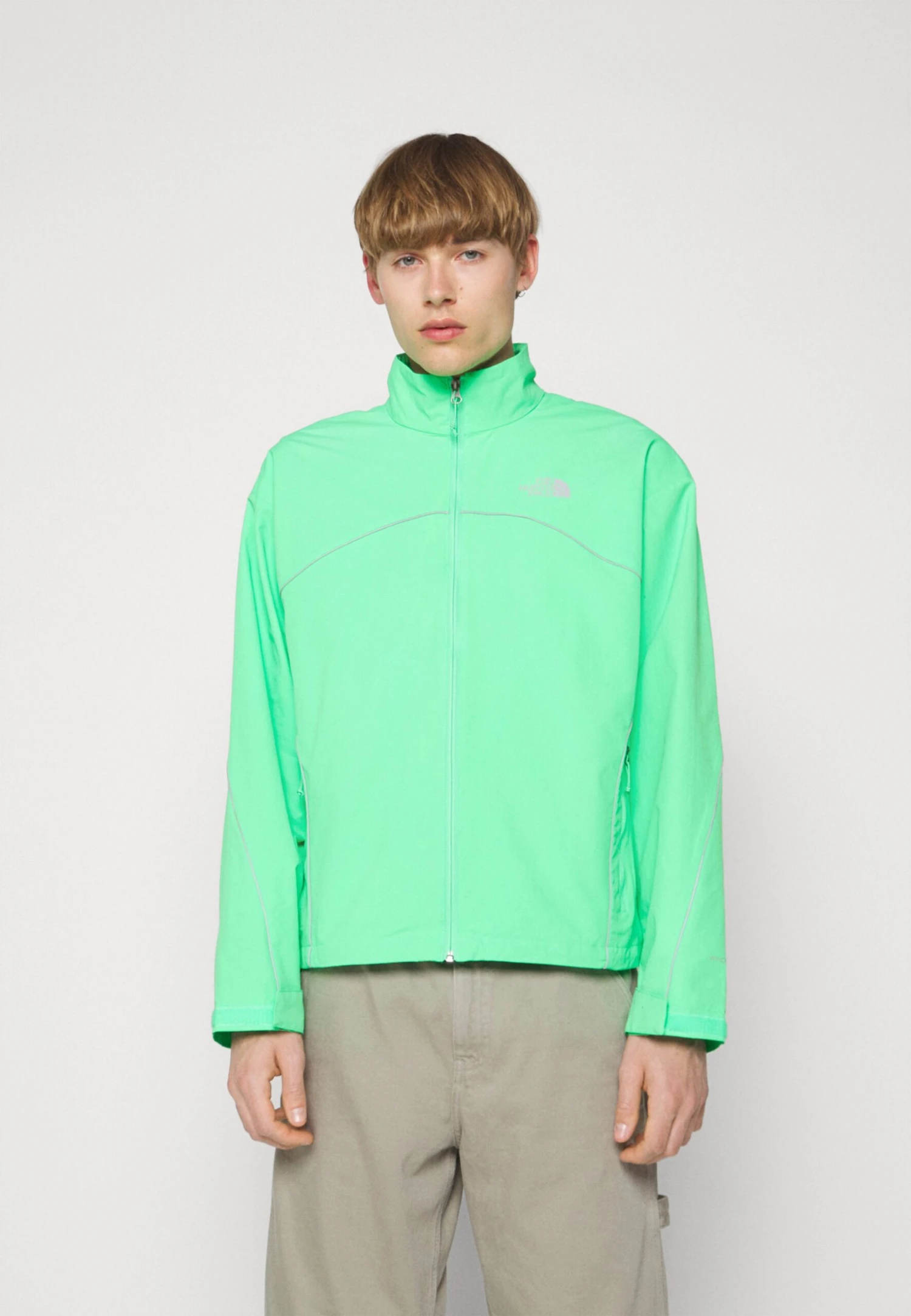 The North Face Tek Piping Wind Jacket - Windjack - Chlorophyll Green 4 The North Face Tek Piping Wind Jacket - Windjack - Chlorophyll Green - Afbeelding 4