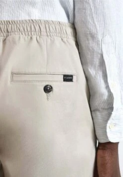 Scalpers Classic Bermuda- Shorts - Taupe -Herenmode ec6bb853c89f403a911ff9edd170f087