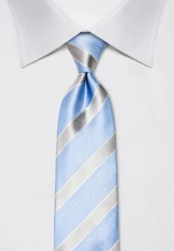 Gestreift - Stropdas - Hellblau 5 Gestreift - Stropdas - Hellblau -Herenmode eec848a8168044c69686d59359f7711d