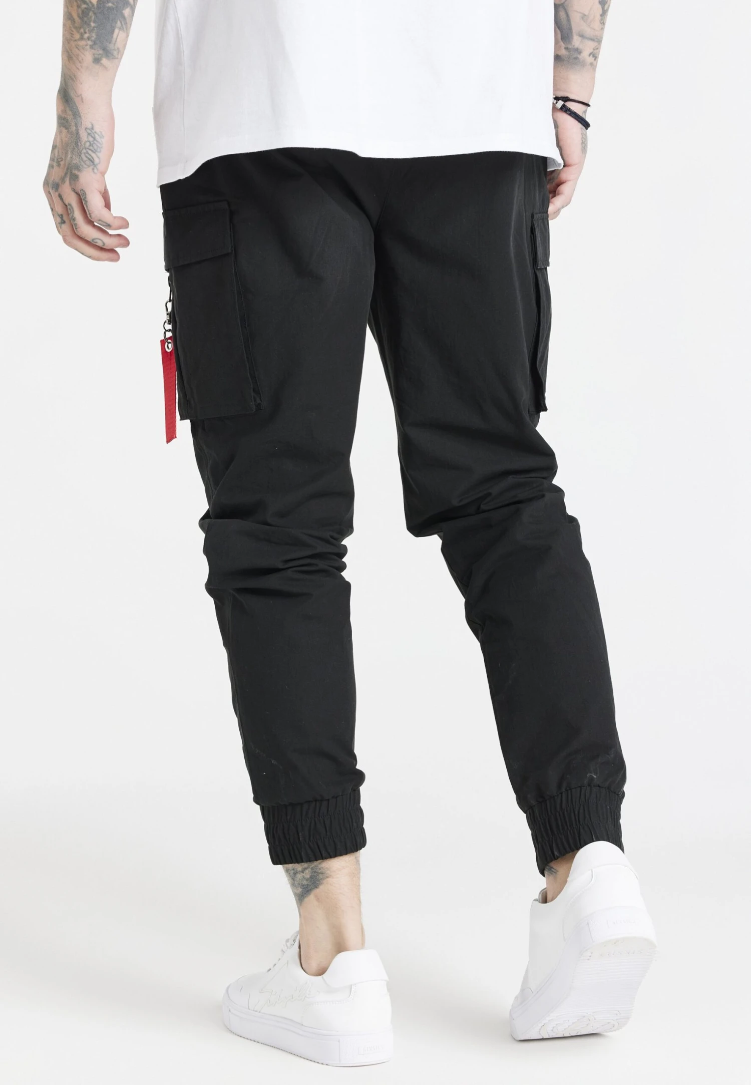 Siksilk Essential Flight Cargo - Cargobroek - Black 3 Siksilk Essential Flight Cargo - Cargobroek - Black - Afbeelding 3