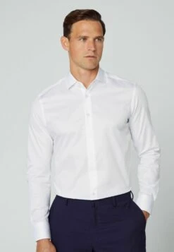 Hackett London Magic Fine - Zakelijk Overhemd - White