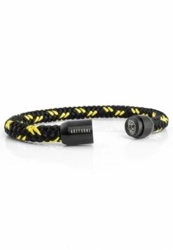 Portus Segeltau - Armband - Black Black Yellow 8 Portus Segeltau - Armband - Black Black Yellow -Herenmode f2aea46e32b54eb58fd22b0969021441