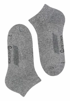 Giesswein Bamboo Sneaker Socks 3-Pack - Sokken - Schiefer -Herenmode f2caa8952ecc4af38f87a6409eb5ad16