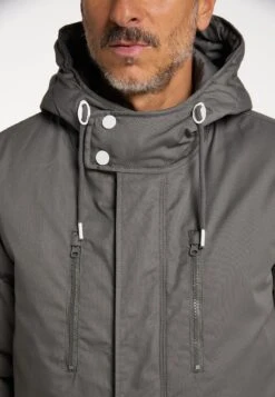Dreimaster Winterjas - Grau -Herenmode f3c68432672b45afb47a8984118cb381