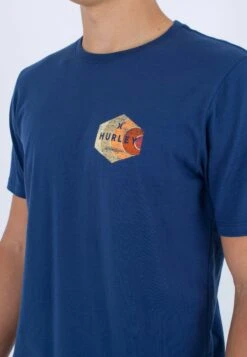 HURLEY Gnar Ss - T-Shirt Print - Abyss -Herenmode f6b535f2ddfc48b380e2161ba275a449