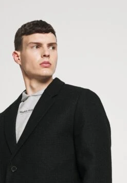 Jack & Jones Jjemoulder Coat - Mantel - Dark Grey -Herenmode f71b16c016454935a838fb83dff70f73