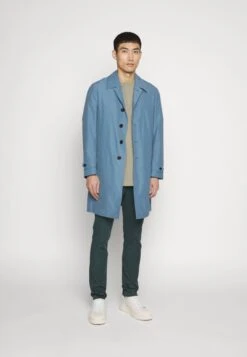 Boglioli Trenchcoat - Avio Blue 11 Boglioli Trenchcoat - Avio Blue -Herenmode f7d216aa75cd49909d0ccadb3b856cc2