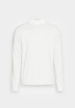 Jack & Jones Ebasic Mock Neck - Trui - Cloud Dancer -Herenmode fd39bc1703f54d9f89dd8e248fe7d6a9