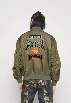 Evisu Kamon Jacket - Bomberjacks - Dark Olive 8 Evisu Kamon Jacket - Bomberjacks - Dark Olive -Herenmode fd9d02874c7e4aada897dfe7af1a3342