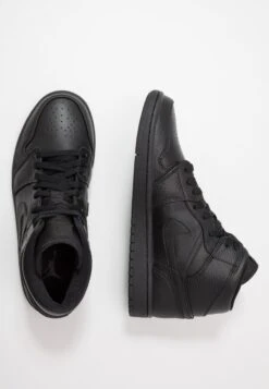 Air Jordan 1 Mid - Sneakers Hoog - Black -Herenmode fe735a5a41cf47b5aae93c926bf90157