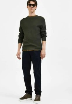 Selected Homme Dunkle - Straight Leg Jeans - Blue Black Denim 10 Selected Homme Dunkle - Straight Leg Jeans - Blue Black Denim -Herenmode ff84bd57bca54924b2e0beca08166cab